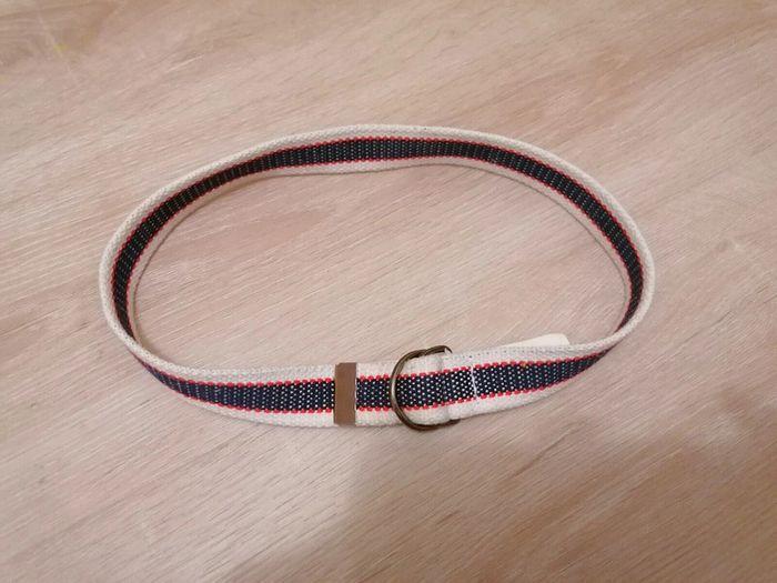 Ceinture enfant bleu blanc rouge, 63cm - photo numéro 1