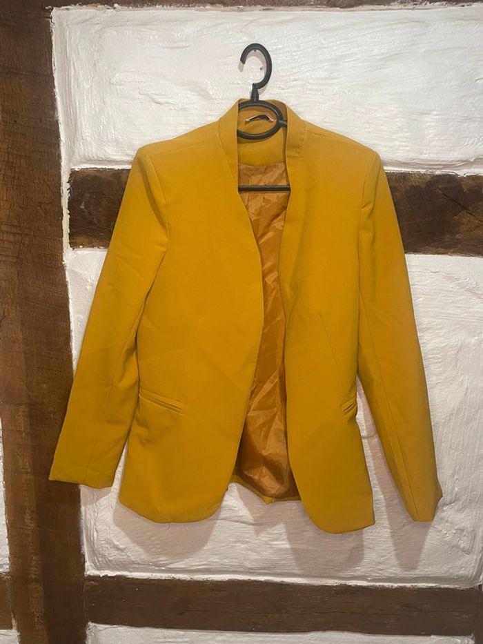 Blazer moutarde - photo numéro 2