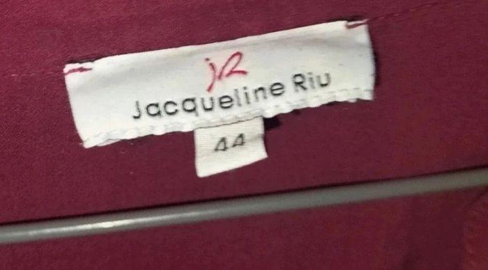 Chemisier bordeaux Jacqueline Riu 44 - photo numéro 3