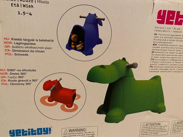 Porteur / coffre à jouets « Joe l’hippo » - photo numéro 4