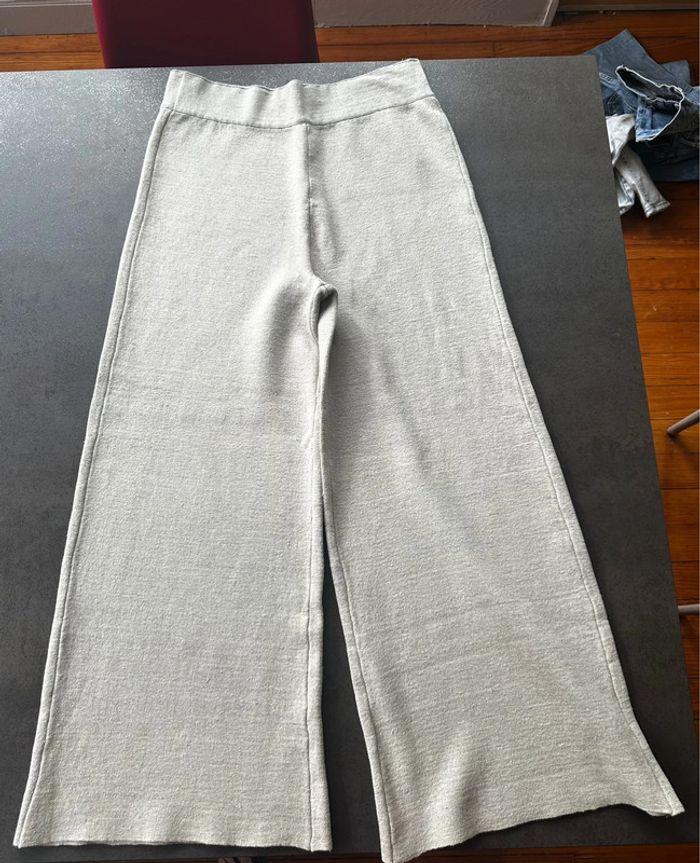 Pantalon taille haute en lin - photo numéro 2