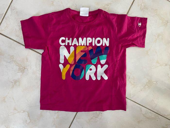 Lot T-shirt Champion t7/8 ans - photo numéro 4