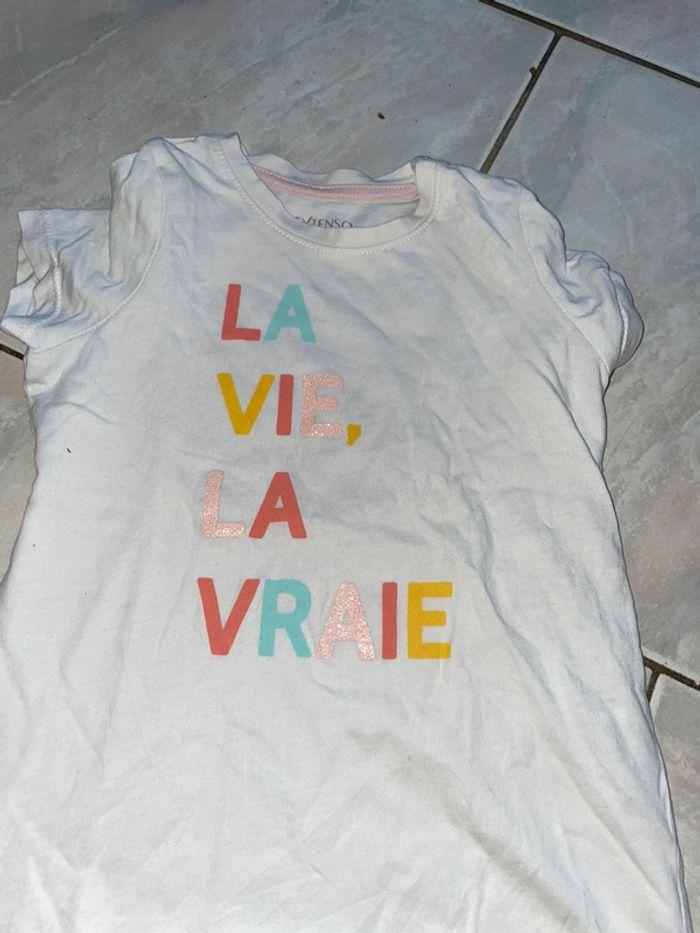 Lot 3 t shirt fille 5 ans - photo numéro 5