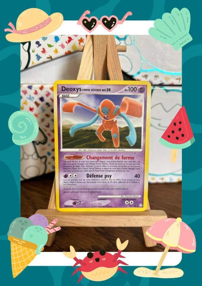 Carte Pokémon deoxys 25/146 éveil des légendes - photo numéro 1