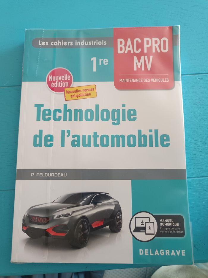 Livre de 1ere bac pro MV neuf jamais utilisé - photo numéro 1