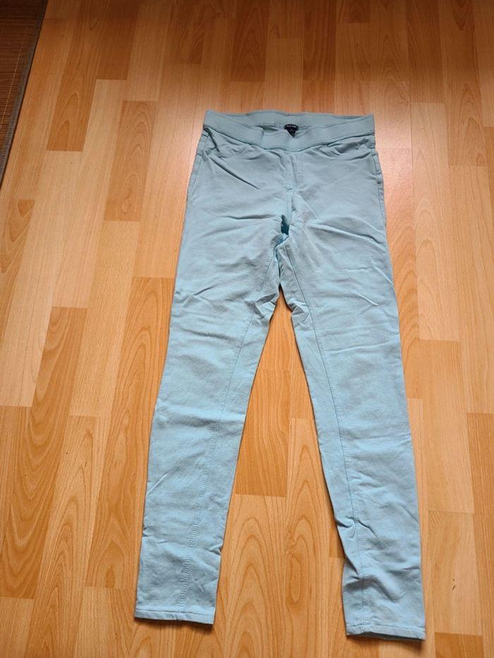 Jegging turquoise 12 ans - photo numéro 1