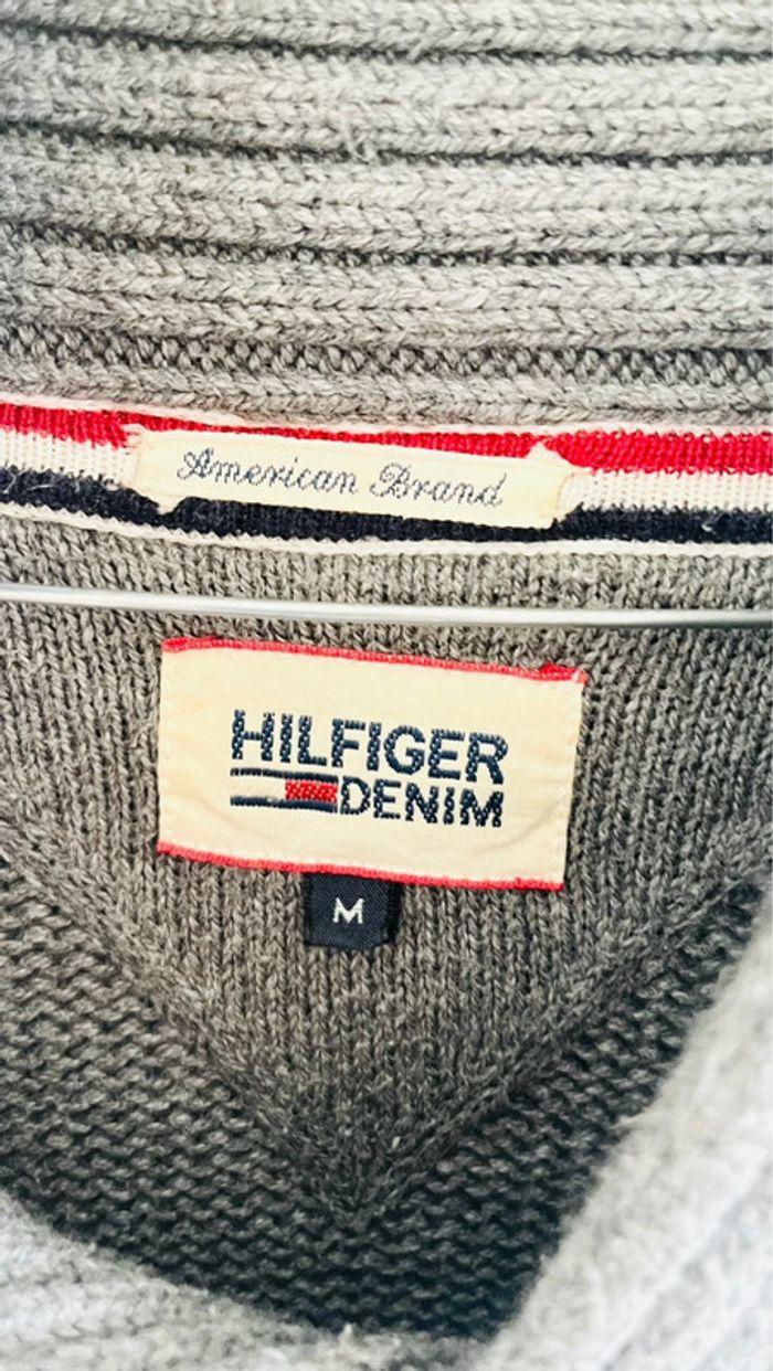 Pull gris homme Tommy Hilfiger - photo numéro 4