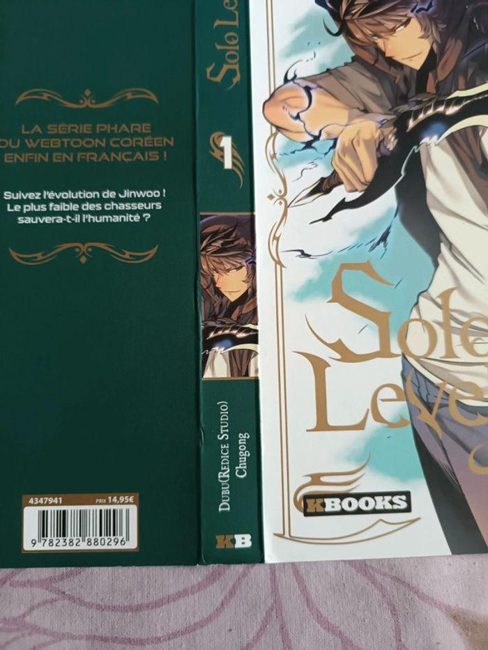 Manga manwha Solo leveling jaquette collector du tome 1 - photo numéro 3