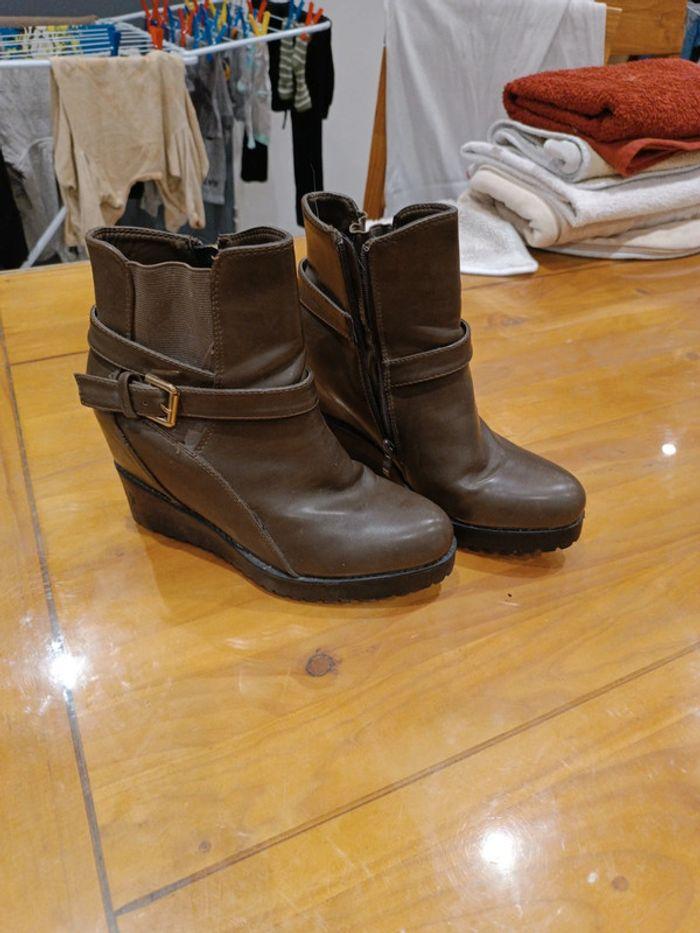 Bottines compensées - photo numéro 2