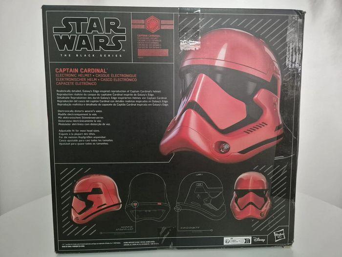 Casque électronique Capitaine Cardinal Star Wars The Black Series Galaxy's Edge - photo numéro 6