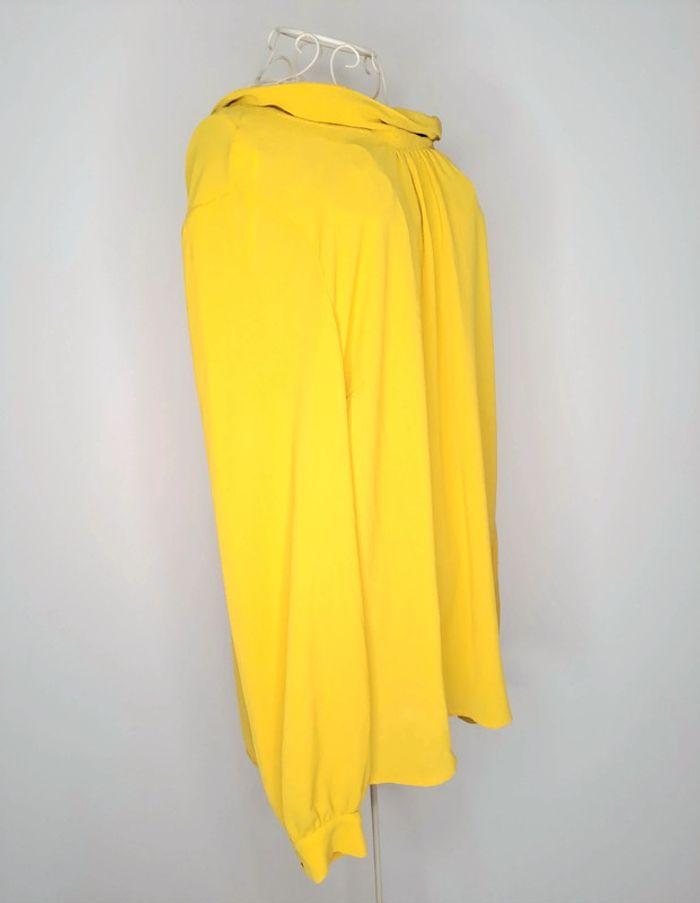 Blouse jaune dos nu neuve 40 - photo numéro 2