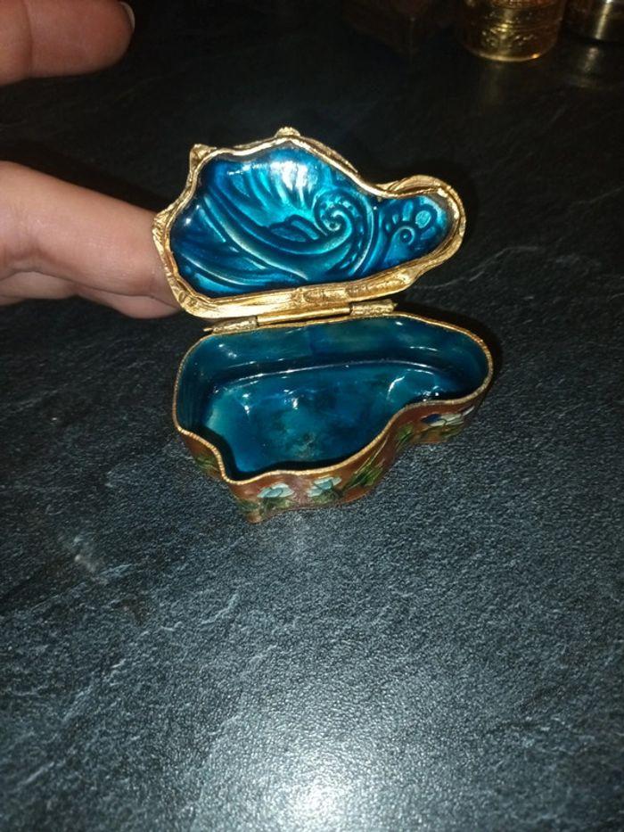 Boîte bijoux cloisonné époque celtique - photo numéro 2