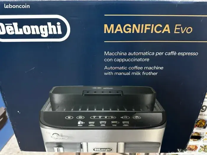 Machine à café delonghi Magnifica evo ( Doppio+) avec Garantie - photo numéro 1