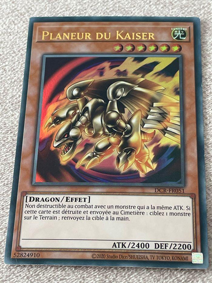 Yu-Gi-Oh! Planeur du Kaiser DCR-FR051 - photo numéro 1