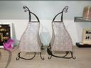 Lot de 2 lampes style marocain