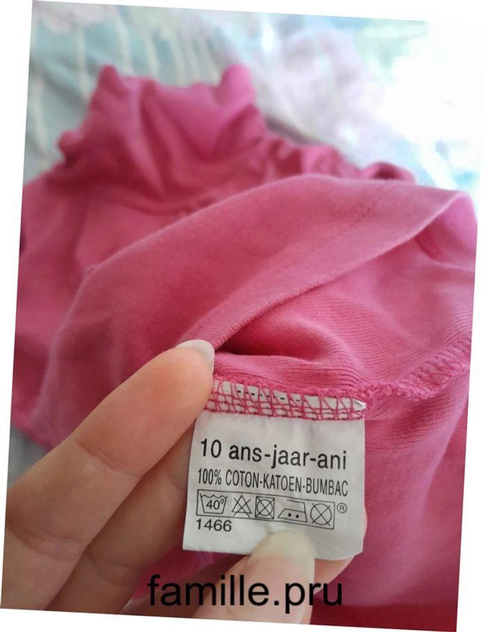 Sous-pull rose 10 ans - photo numéro 3