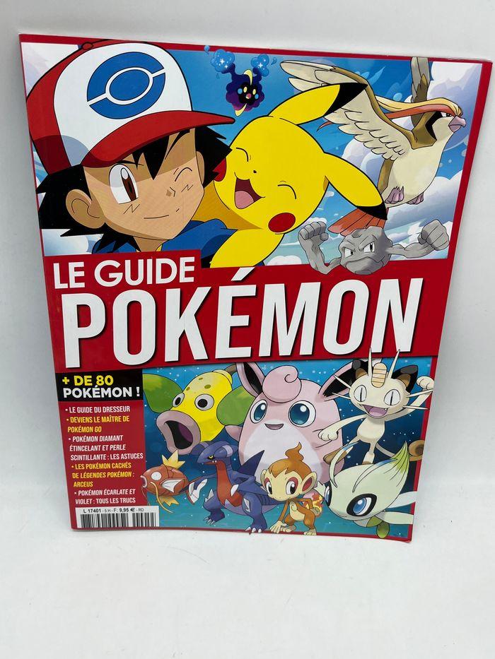 Livre d’activité Magazine Le Guide dès Pokémon + de 80 Pokémons neuf - photo numéro 1