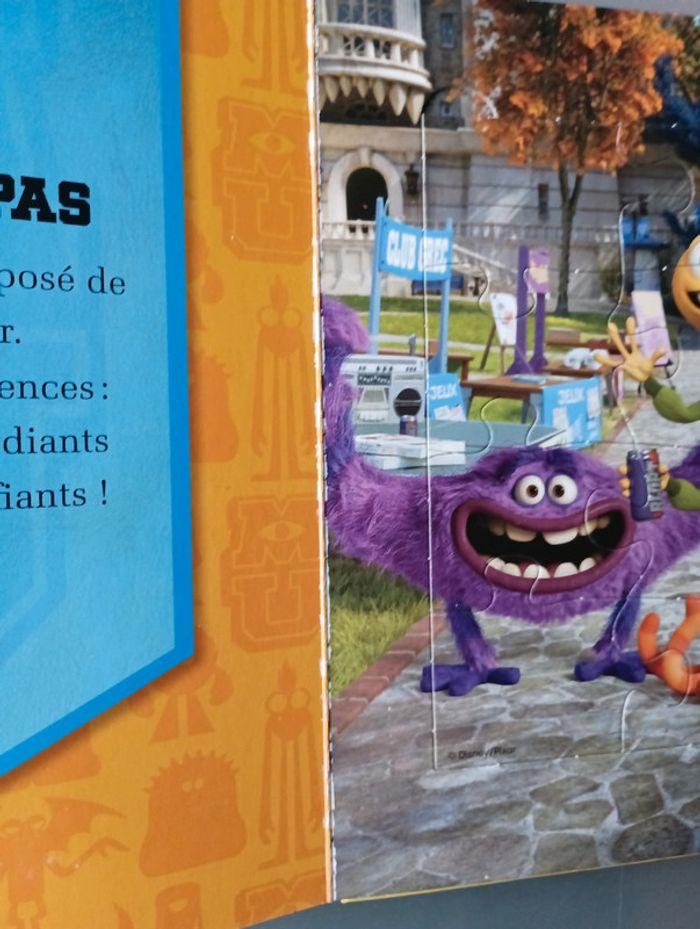 Mon premier livre de 5 puzzles Disney monstres et compagnie - photo numéro 17