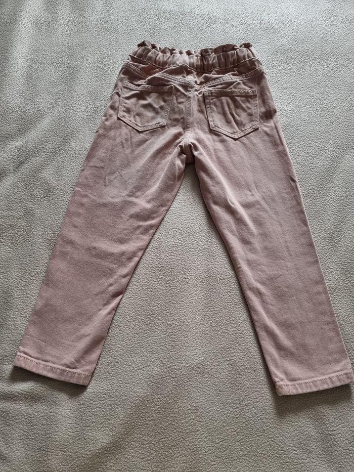 Pantalon type jeans rose - photo numéro 2