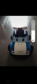 Peluche voiture poli