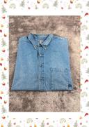 👕 Chemise en jean Homme Dickies Bleu Taille 4XL 👕