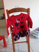 T shirt manches longues genre tunique 3 ans