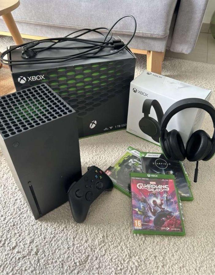 xbox series x + casque xbox - photo numéro 1