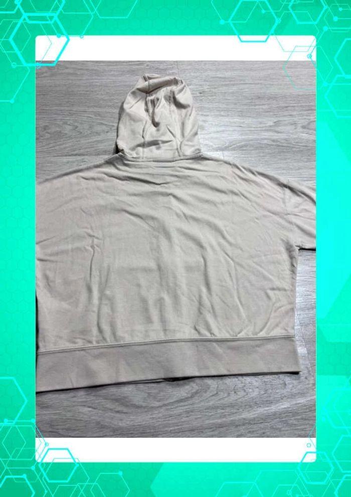 👕 Veste à capuche Nike logo brodé Beige Taille XS 👕 - photo numéro 14