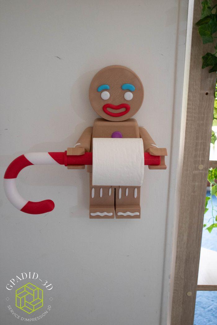 Dévidoir de papier toilette ou simple décoration murale - photo numéro 1