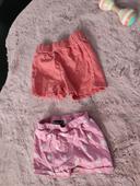 Lot de  deux short