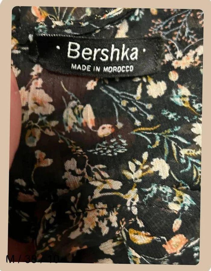 Robe fleurie babydoll Bershka – Romantique et féminine, taille 38 (M), très bon état 💖 - photo numéro 7