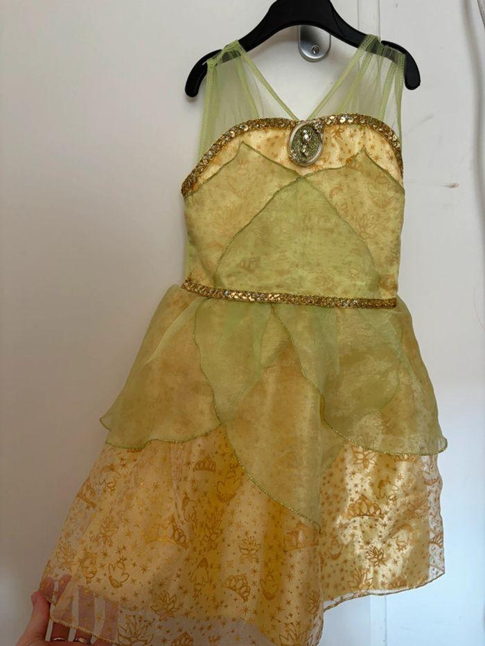 Robe de Princesse Tiana Disney - Taille 4 ans - Très bon état - photo numéro 1