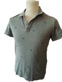 Polo Celio Atelier gris imprimé Taille M