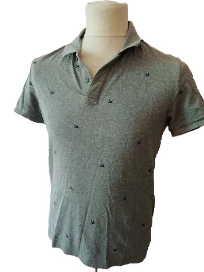 Polo Celio Atelier gris imprimé Taille M - photo numéro 1