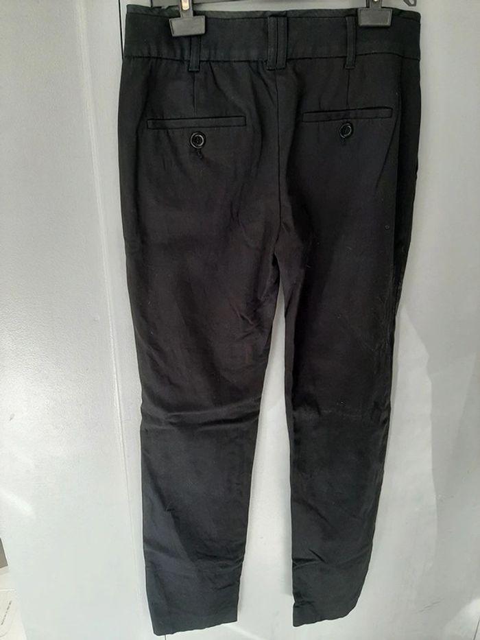 pantalon ajuste Comptoir des Cotonniers noir taille 36 - photo numéro 3