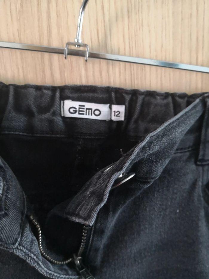 Jeans slim noir taille 12 ans - photo numéro 3