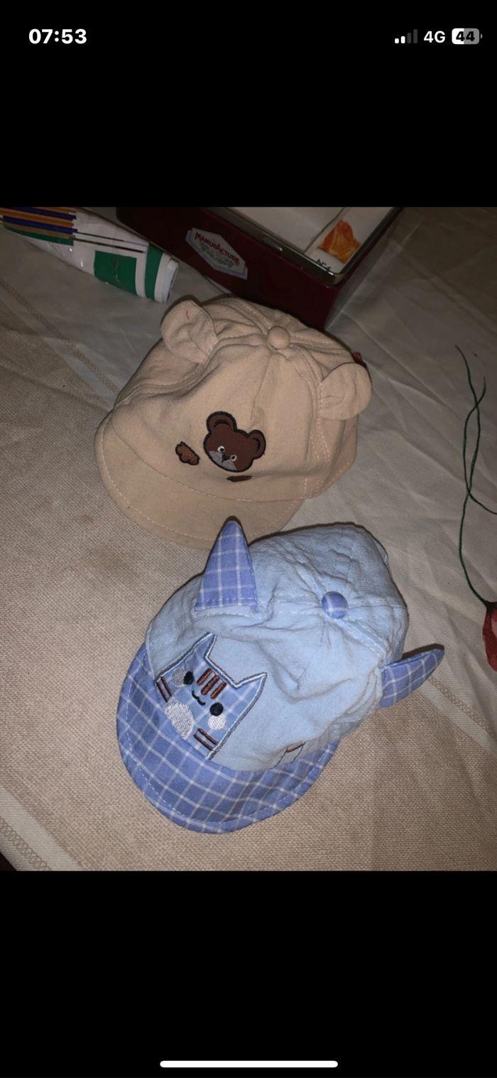 casquettes bébé