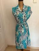 Magnifique robe mi-longue vintage taille 46 neuve