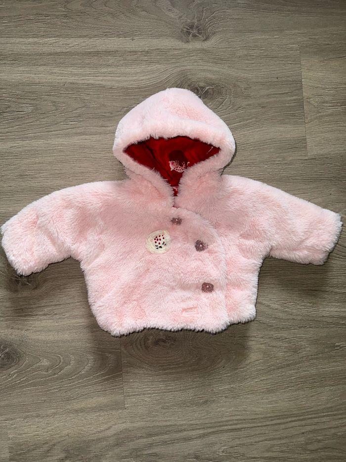 Manteau / blouson  réversible bébé fille - photo numéro 1