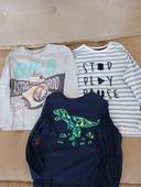 lot tee shirt manches longues