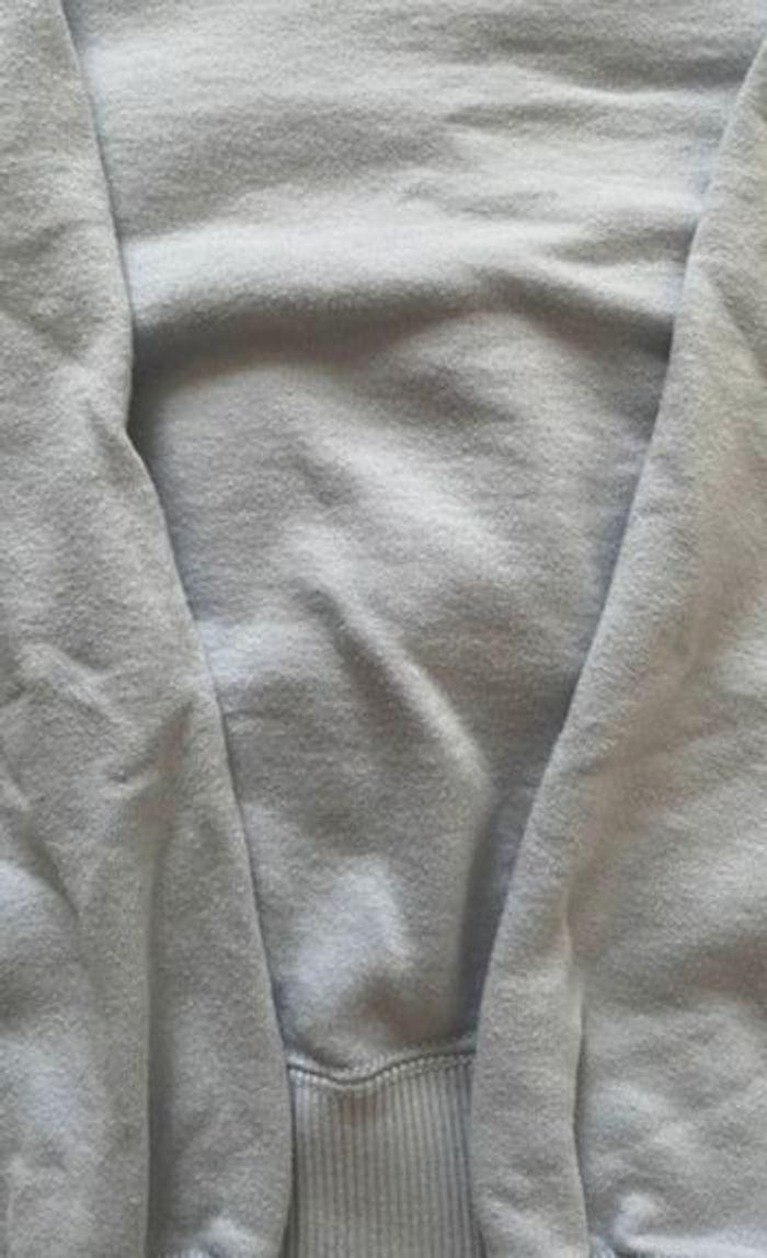 Pull Hollister à capuche bleu clair taille S/36 - photo numéro 7