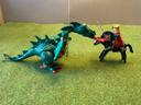 Playmobil moyen âge dragon et prince ref 3840