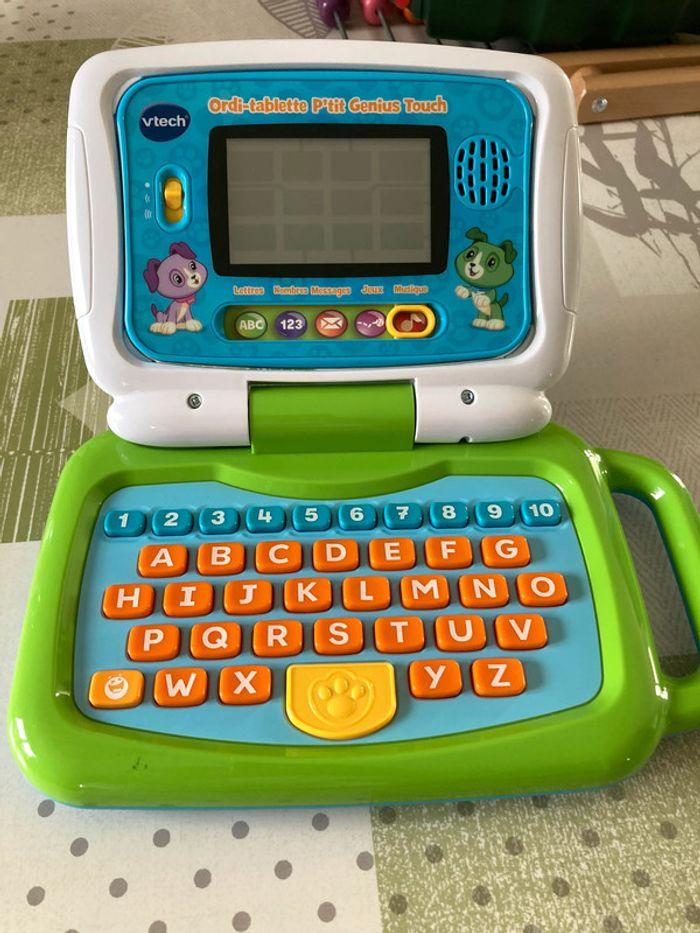 Ordi-tablette P'tit Genius Touch vert (2-6 ans) - photo numéro 1