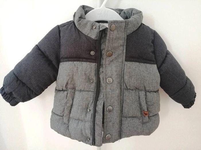 Manteau bébé doudoune matelassée H&M taille 4-6 mois 68 cm Neuf - photo numéro 8