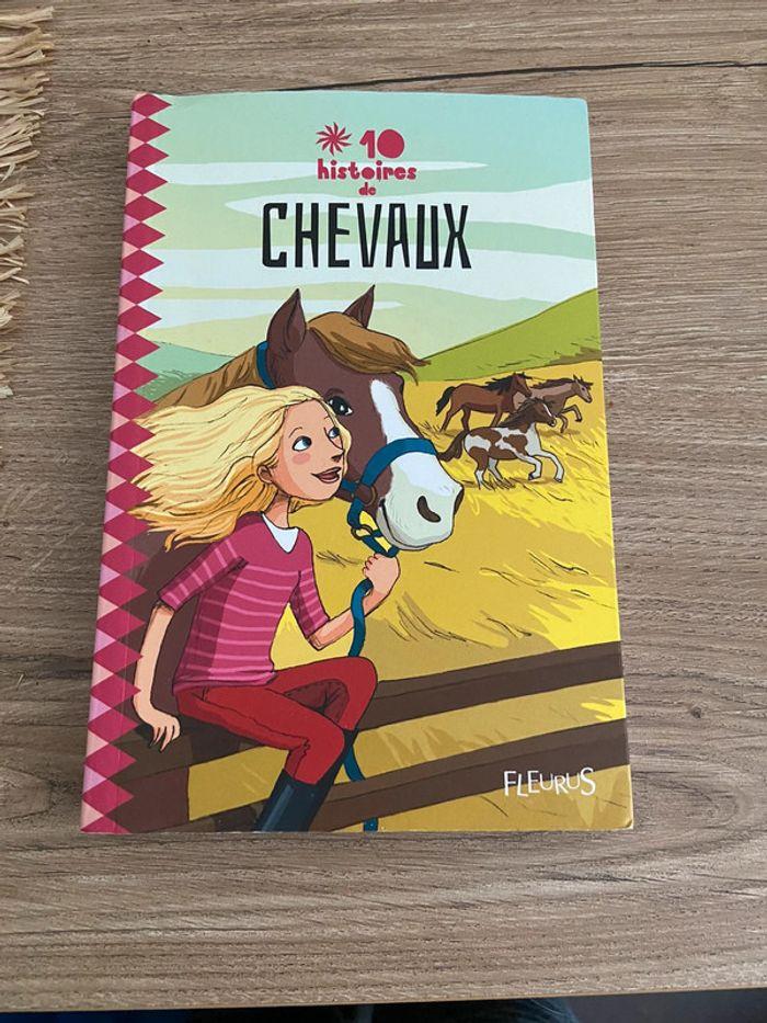 Livre 10 histoires de chevaux Fleurus - photo numéro 1