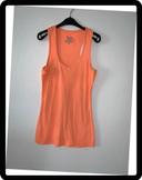 Débardeur orange femme taille 36