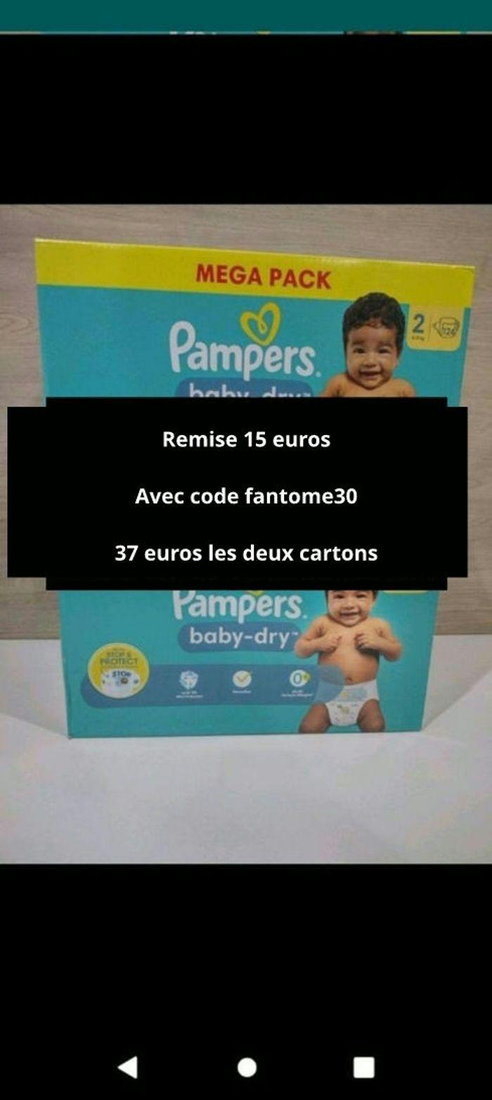 Pampers taille 2