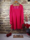 Robe trapèze manches évasées rose fushia Femme Taille 54 marque Missguided 🍬