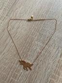 Collier licorne origami