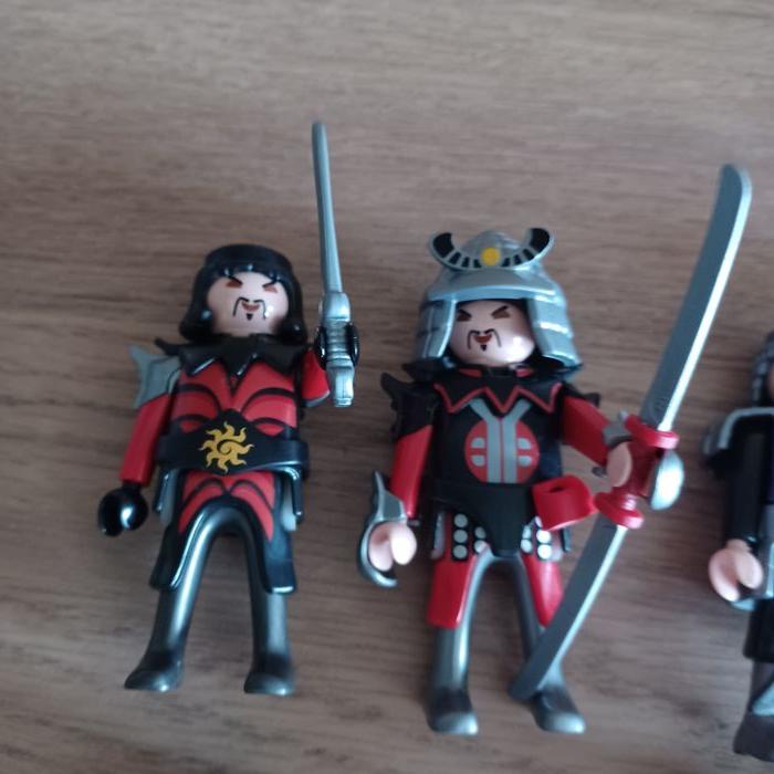 Lot de 8 samourais playmobil - photo numéro 4